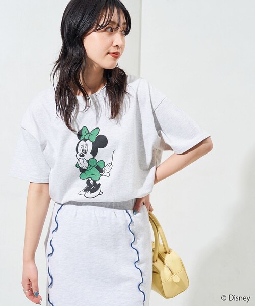 ミニー❣️ FujiiKaze2025NATourポテチTシャツグリーンL FREAK'S STORE（フリークスストア）の「限定展開 Disney/ディズニー
