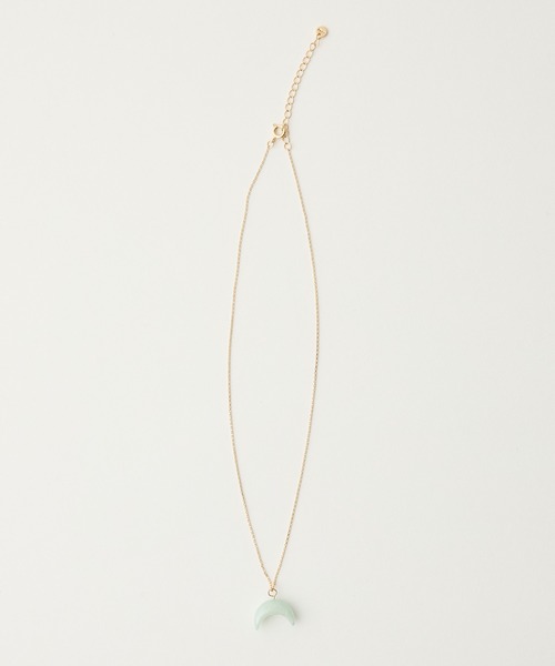 ANU（アヌ）の「moonlight necklace - ムーンライトネックレス（ネックレス・レディース・グレー/ブルー・FREE）」の15枚目の写真