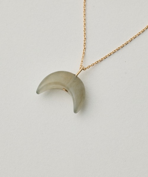 ANU（アヌ）の「moonlight necklace - ムーンライトネックレス（ネックレス・レディース・グレー/ブルー・FREE）」の17枚目の写真