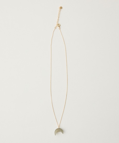 ANU（アヌ）の「moonlight necklace - ムーンライトネックレス（ネックレス・レディース・グレー/ブルー・FREE）」の18枚目の写真