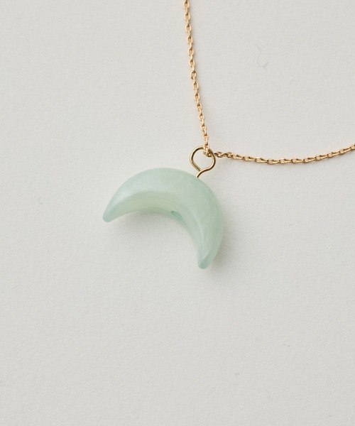 ANU（アヌ）の「moonlight necklace - ムーンライトネックレス（ネックレス・レディース・グレー/ブルー・FREE）」の14枚目の写真