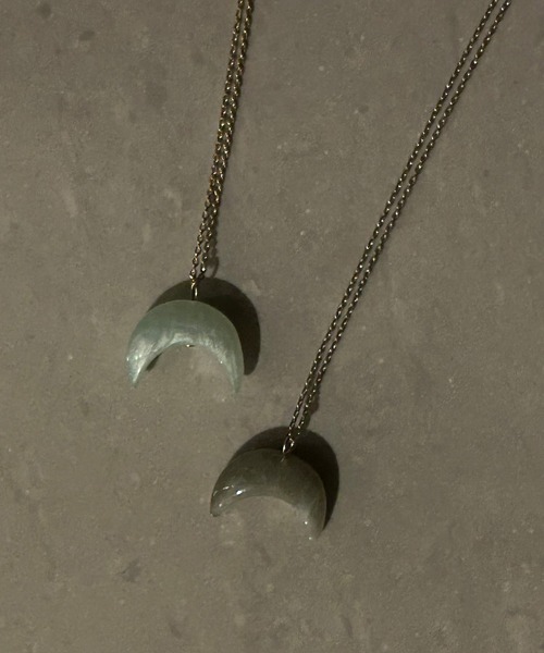 ANU（アヌ）の「moonlight necklace - ムーンライトネックレス（ネックレス・レディース・グレー/ブルー・FREE）」の20枚目の写真