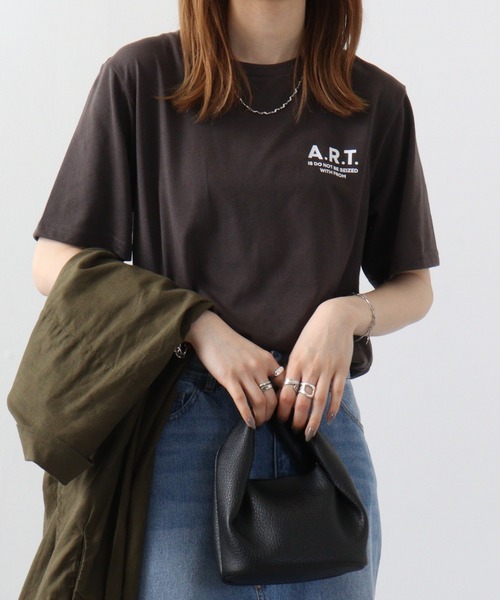 FUNALIVE(ファンアライブ)の「ミニロゴプリントTシャツ吸水速乾 UVカット 半袖(Tシャツ/カットソー・メンズ・スミクロ/ケリーグリーン/クリアブラック/ホワイト/ライトブラック/サーモンピンク/ブラック/ホワイト系2/ブラック系その他2/クリアブルー/ブラック系その他3/ネイビー・L/M/LL)」の7枚目の写真