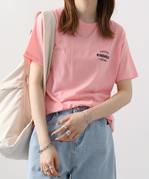 FUNALIVE(ファンアライブ)の「ミニロゴプリントTシャツ吸水速乾 UVカット 半袖(Tシャツ/カットソー・メンズ・スミクロ/ケリーグリーン/クリアブラック/ホワイト/ライトブラック/サーモンピンク/ブラック/ホワイト系2/ブラック系その他2/クリアブルー/ブラック系その他3/ネイビー・L/M/LL)」の12枚目の写真