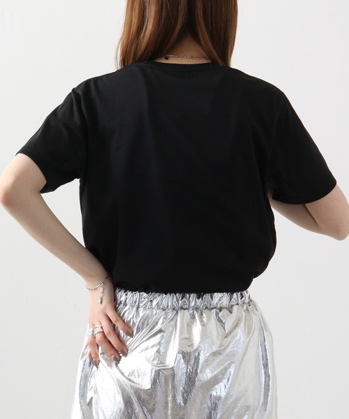 FUNALIVE(ファンアライブ)の「ミニロゴプリントTシャツ吸水速乾 UVカット 半袖(Tシャツ/カットソー・メンズ・スミクロ/ケリーグリーン/クリアブラック/ホワイト/ライトブラック/サーモンピンク/ブラック/ホワイト系2/ブラック系その他2/クリアブルー/ブラック系その他3/ネイビー・L/M/LL)」の21枚目の写真