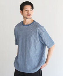 Buyer's Select / ポリコットン立体ビッグワッフル半袖Tシャツ