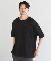 Buyer's Select / ポリコットン立体ビッグワッフル半袖Tシャツ