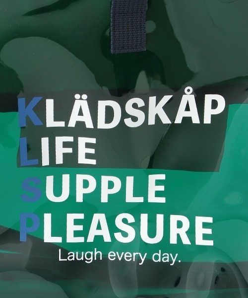 kladskap（クレードスコープ）の「ロゴビニールショルダーバッグ（ショルダーバッグ・キッズ・グリーン/ブルー・FREE）」の8枚目の写真