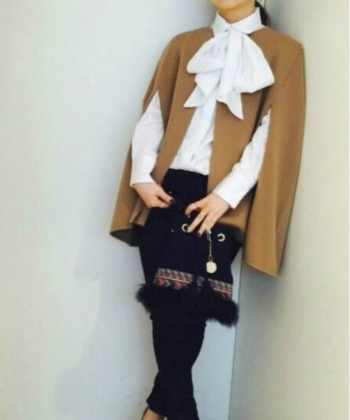 robbem（ロベム）の「【robbem】Bow-Tieシャツ（シャツ/ブラウス・レディース・ホワイト・FREE）」の13枚目の写真