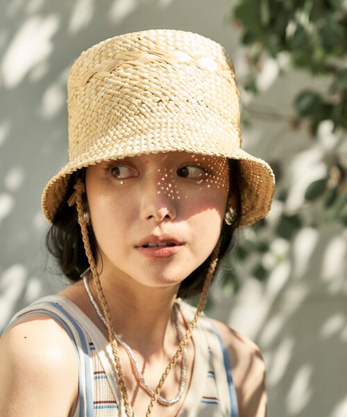 FREAK'S STORE（フリークスストア）の「RESORT BUCKET HAT / リゾート バケットハット（ハット・メンズ・キャメル/ベージュ・ONE SIZE）」の3枚目の写真