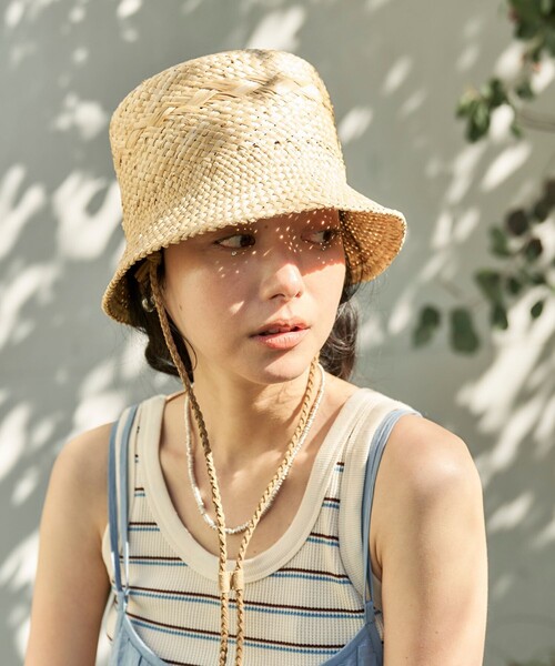 FREAK'S STORE（フリークスストア）の「RESORT BUCKET HAT / リゾート バケットハット（ハット・メンズ・キャメル/ベージュ・ONE SIZE）」の4枚目の写真