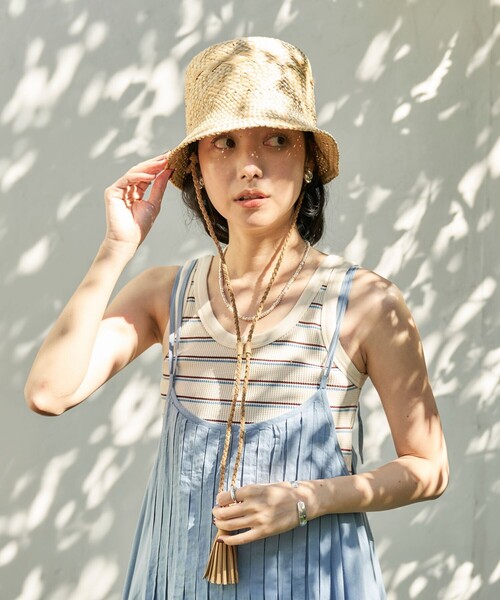 FREAK'S STORE（フリークスストア）の「RESORT BUCKET HAT / リゾート バケットハット（ハット・メンズ・キャメル/ベージュ・ONE SIZE）」の7枚目の写真