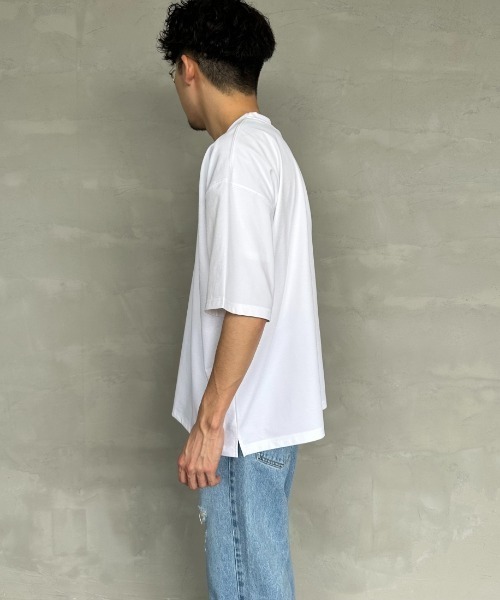 Russell Athletic（ラッセルアスレティック）の「[RUSSELL ATHLETIC/ラッセル アスレチック] 別注 DRI POWER ワンポイントロゴTシャツ（Tシャツ/カットソー・レディース・ブラック/ネイビー/ホワイト・M/L/XL）」の20枚目の写真