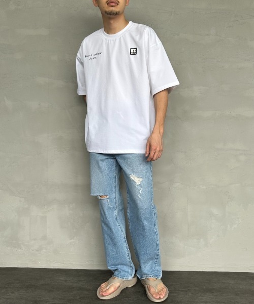 Russell Athletic（ラッセルアスレティック）の「[RUSSELL ATHLETIC/ラッセル アスレチック] 別注 DRI POWER ワンポイントロゴTシャツ（Tシャツ/カットソー・レディース・ブラック/ネイビー/ホワイト・M/L/XL）」の5枚目の写真