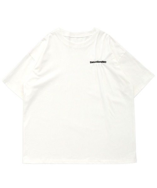 select MOCA(セレクトモカ)の「タック刺繍ロゴTシャツ(Tシャツ/カットソー・レディース・ブラック/オフホワイト・MEDIUM/SMALL)」の13枚目の写真