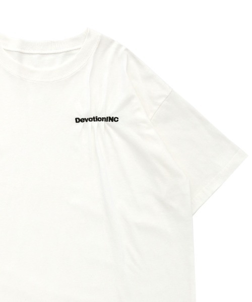 select MOCA(セレクトモカ)の「タック刺繍ロゴTシャツ(Tシャツ/カットソー・レディース・ブラック/オフホワイト・MEDIUM/SMALL)」の15枚目の写真
