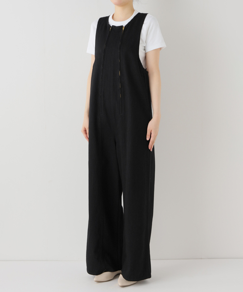 セール】CURRENTAGE/カレンテージ 別注 W ZIP サロペット