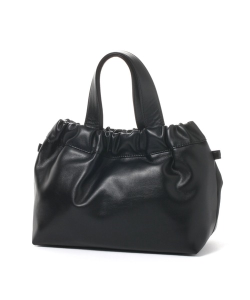 LAKOLE（ラコレ）の「クチギャザー2WAYショルダーバッグ / 116064（ショルダーバッグ・レディース・ブラック/アイボリー/シルバー/モカ・FREE）」の9枚目の写真