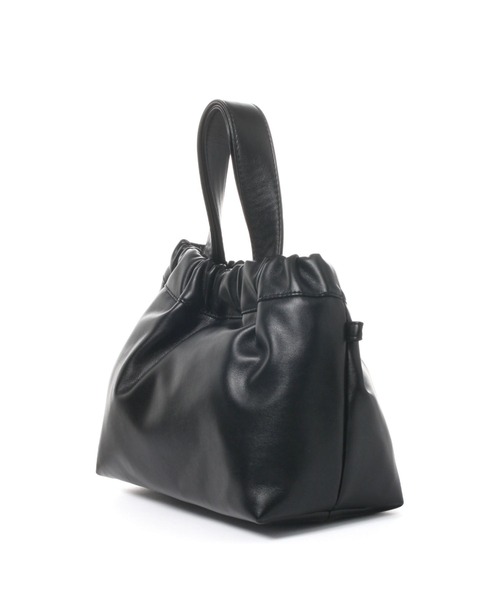 LAKOLE（ラコレ）の「クチギャザー2WAYショルダーバッグ / 116064（ショルダーバッグ・レディース・ブラック/アイボリー/シルバー/モカ・FREE）」の10枚目の写真