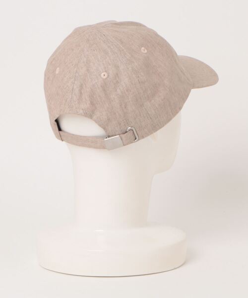 Elura（エルーラ）の「リネン混キャップ/122152（キャップ・レディース・ネイビー/ベージュ/ブラウン・ONE SIZE）」の4枚目の写真