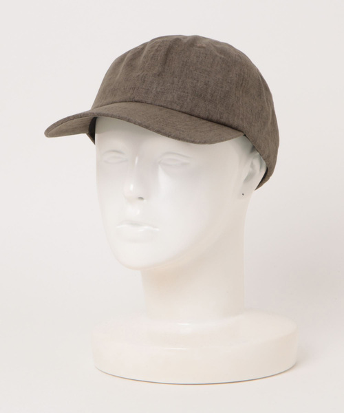 Elura（エルーラ）の「リネン混キャップ/122152（キャップ・レディース・ネイビー/ベージュ/ブラウン・ONE SIZE）」の6枚目の写真
