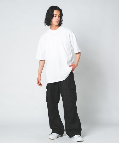 LOS ANGELES APPAREL(ロサンゼルスアパレル)の「【LOS ANGELES APPAREL/ロサンゼルスアパレル】1801GD 6.5oz ガーメントダイ クルーネックTシャツ(Tシャツ/カットソー・メンズ・ホワイト/チャコールグレー/ブラック/ゴールド・LARGE/MEDIUM/X-LARGE)」の11枚目の写真