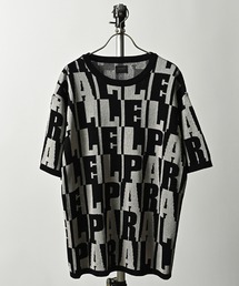 MMMM/ダブルジャガードニット PARALLEL、CHAIN、 TEE