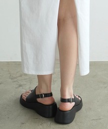 CLANE（クラネ）の「PLATFORM THONG SANDALS（サンダル）」 - WEAR