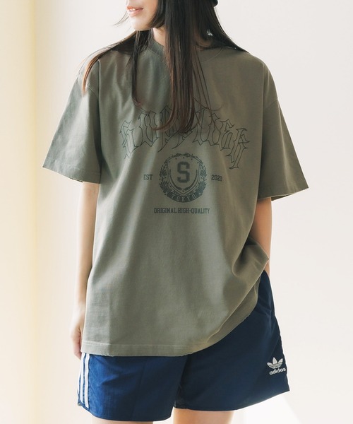 【新品未使用】ジプソフィア College Logo Tee ブラック セール】SUPPLIER/サプライヤー College Logo Tee Tシャツ（T
