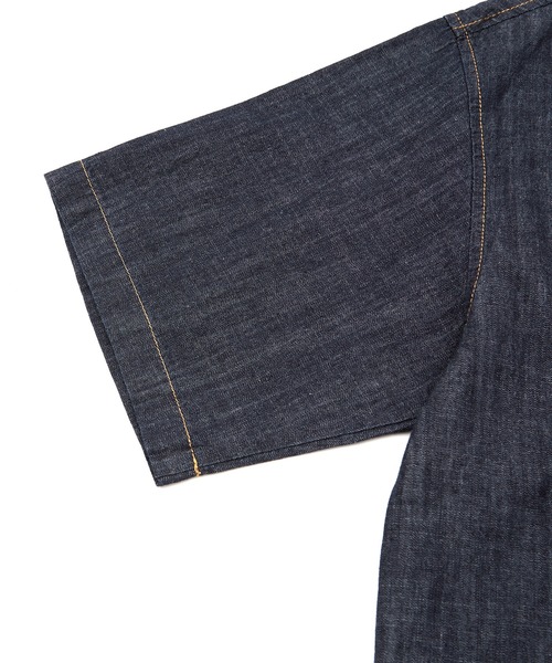 improves（インプローブス）の「半袖 デニムシャツ（シャツ/ブラウス・メンズ・ネイビー/ブラック・FREE）」の17枚目の写真