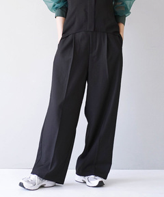 セール】IENA LA BOUCLE コットンウェザーバレルパンツ（スラックス