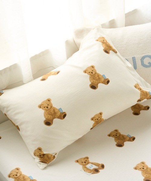 gelato pique ジェラートピケ Sleep ベア柄3点SETシングル Sleep】ベア柄3点セット（シングル）(寝具セット)｜ルームウェア