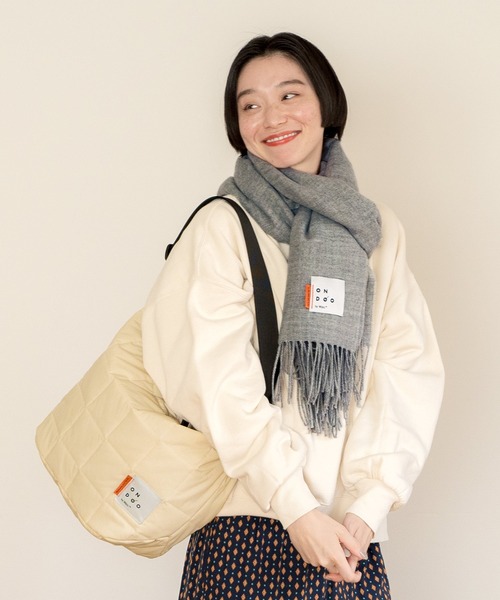 Wpc.(ダブリュピーシー)の「ONDOO キルティングショルダーバッグ Wpc.(ショルダーバッグ・レディース・ブラック/オフホワイト/グレー/ベージュ・FREE)」の4枚目の写真