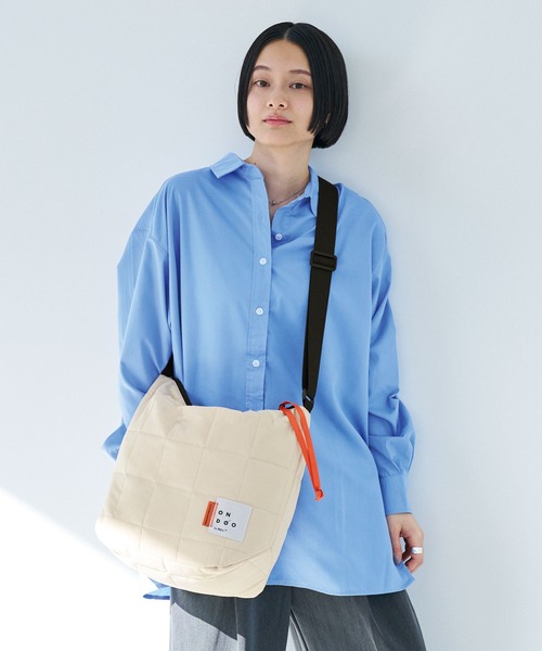 Wpc.(ダブリュピーシー)の「ONDOO キルティングショルダーバッグ Wpc.(ショルダーバッグ・レディース・ブラック/オフホワイト/グレー/ベージュ・FREE)」の19枚目の写真