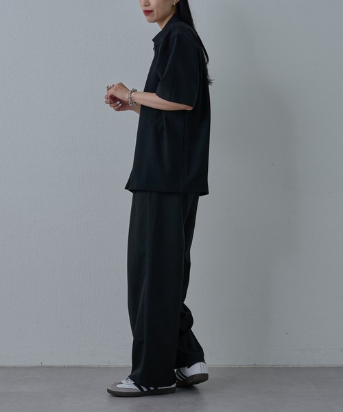 COLONY 2139（コロニートゥーワンスリーナイン）の「ドライエアー半袖ジップシャツ（シャツ/ブラウス・メンズ・グレー/ブラック・LARGE/MEDIUM）」の10枚目の写真