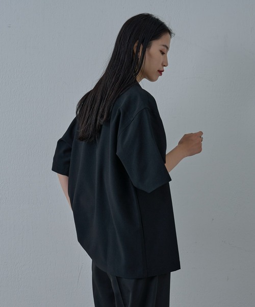 COLONY 2139（コロニートゥーワンスリーナイン）の「ドライエアー半袖ジップシャツ（シャツ/ブラウス・メンズ・グレー/ブラック・LARGE/MEDIUM）」の20枚目の写真