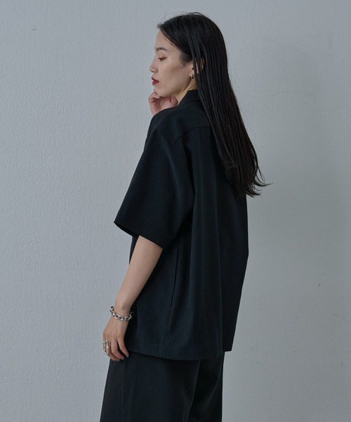 COLONY 2139（コロニートゥーワンスリーナイン）の「ドライエアー半袖ジップシャツ（シャツ/ブラウス・メンズ・グレー/ブラック・LARGE/MEDIUM）」の19枚目の写真