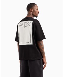 ARMANI EXCHANGE | 【A|X アルマーニ エクスチェンジ】バックロゴパッチ 半袖クルーネックTシャツ/LOOSE(Tシャツ/カットソー)