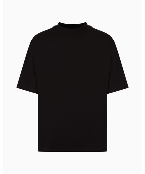 ARMANI EXCHANGE（アルマーニエクスチェンジ）の「【A|X アルマーニ エクスチェンジ】バックロゴパッチ 半袖クルーネックTシャツ/LOOSE（Tシャツ/カットソー・メンズ・カーキ/ブラック/ベージュ・SMALL/MEDIUM/LARGE/X-LARGE/X-SMALL）」の5枚目の写真