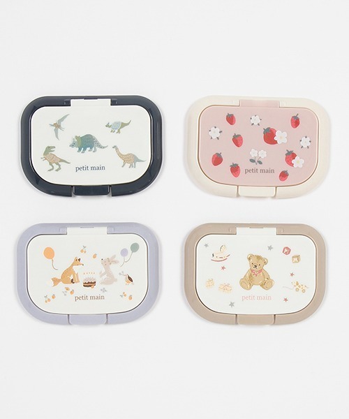 petit main(プティマイン)の「【抗菌】ウェットシート蓋(その他ベビー用品・キッズ・モカ/ネイビー/ライトピンク/ブルーグレー・FREE)」の5枚目の写真