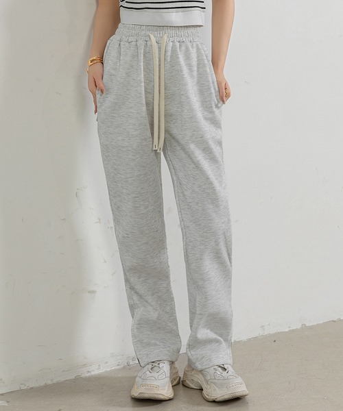 DAY CLOSET(デイ クローゼット)の「【ドラマ衣装提供】レディース リラクシー裾ファスナースウェットパンツ(スウェットパンツ・レディース・ブラック/オートミール・M/L/XL/2XL)」の11枚目の写真