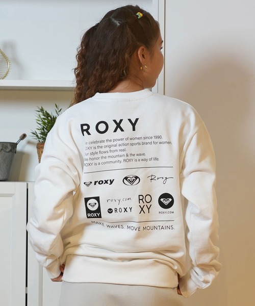 【セール】ROXY/ロキシー バックプリント スウェット RPO244030（スウェット）｜ROXY（ロキシー）