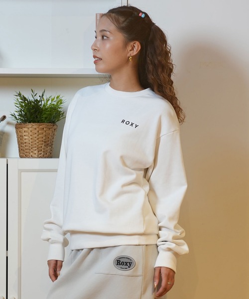 ROXY(ロキシー)の「ROXY/ロキシー バックプリント スウェット RPO244030(スウェット・レディース・グレー/ブラック/ホワイト・M/L)」の5枚目の写真