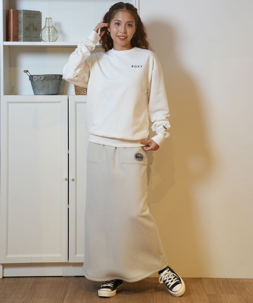 ROXY(ロキシー)の「ROXY/ロキシー バックプリント スウェット RPO244030(スウェット・レディース・グレー/ブラック/ホワイト・M/L)」の7枚目の写真