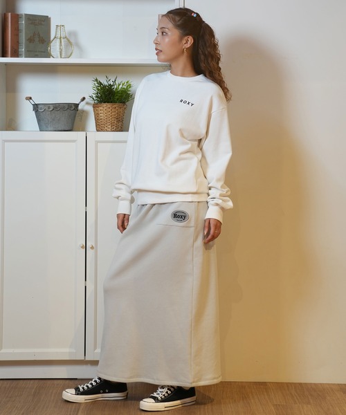 ROXY(ロキシー)の「ROXY/ロキシー バックプリント スウェット RPO244030(スウェット・レディース・グレー/ブラック/ホワイト・M/L)」の9枚目の写真