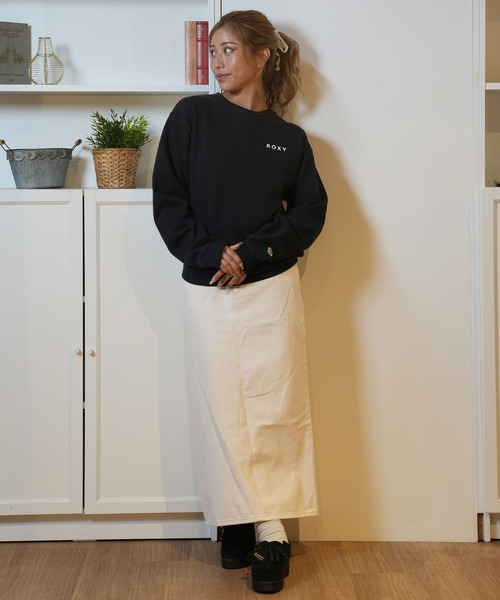 ROXY(ロキシー)の「ROXY/ロキシー バックプリント スウェット RPO244030(スウェット・レディース・グレー/ブラック/ホワイト・M/L)」の13枚目の写真