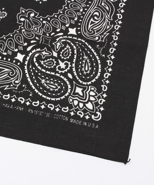 CIAOPANIC（チャオパニック）の「【Ciaopanic】　PAISLEYBANDANA（バンダナ/スカーフ・メンズ・ホワイト/モスグリーン/ネイビー/ブラック/レッド・FREE）」の6枚目の写真