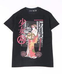 /SAMURAI CORE x MAYHEM/Graphic Design T