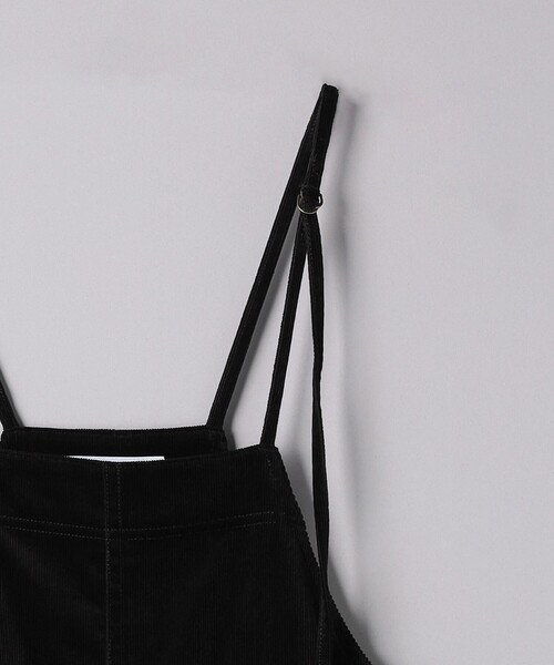 SACRA（サクラ）の「＜SACRA＞コーデュロイ オールインワン（サロペット/オーバーオール・レディース・ブラック・38）」の4枚目の写真