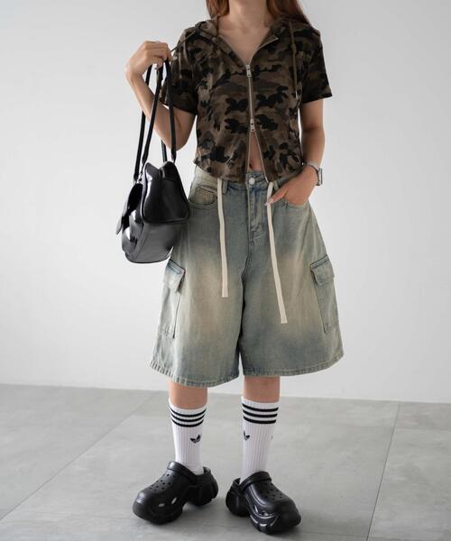 dispark（ディスパーク）の「DISPARK/ダブルジップショートパーカー（パーカー・レディース・その他1・FREE）」の17枚目の写真